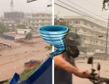 La fuerte tromba de ayer sorprendió a los habitantes de Puerto Vallarta, que apenas se recuperaban del paso de 