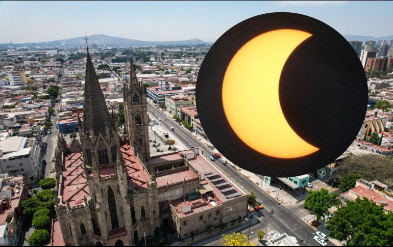 La duración de la penumbra del eclipse será de 3 horas, 6 minutos y 10. 8 segundos. EL INFORMADOR/ ARCHIVO/ AP/ ARCHIVO