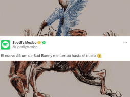 La propia plataforma admitió el problema de una manera cómica. ESPECIAL/ @badbunnypr/X