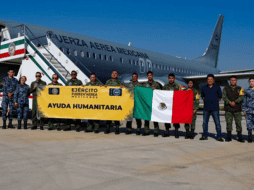 Andrés Manuel López Obrador dio a conocer que se organizarán nuevos vuelos para recoger a los mexicanos que continúan en Israel, pero se hará un puente aéreo. ESPECIAL/  @Sedena.