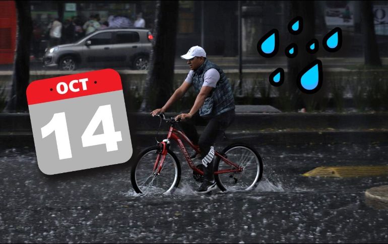 Para Jalisco se espera, conforme avance la tarde, chubascos y tormentas eléctricas en zonas del centro del Estado, Altos y montañas. SUN / ARCHIVO