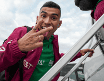 Cerca de las 8 de la noche de este domingo, hora local, 18:00 horas, tiempo del centro de México, el Tricolor, con Jaime Lozano al frente, arribó a su hotel de concentración. ESPECIAL.