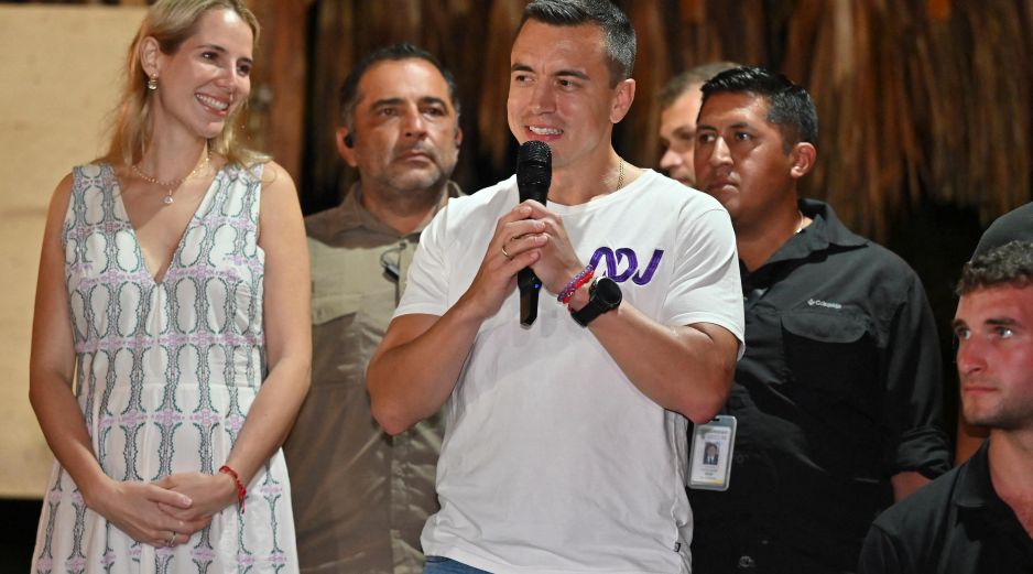 Hasta hace unos meses, casi un desconocido en la política, Daniel Noboa aseguró que buscará 