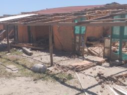 De los corrales de incubación, aseveró la casa de estudios, se perdieron por erosión 80 por ciento de los nidos; 80 por ciento de la malla de la cerca y más de la mitad de polines que la sostenían. CORTESÍA