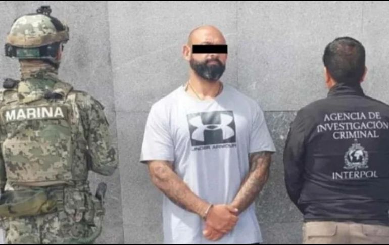 Detenido con fines de extradición a los Estados Unidos por su presunta responsabilidad en los delitos de delincuencia organizada y tráfico de drogas.Especial/N+