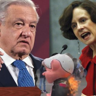 Esto dijo Denise Dresser sobre quema de piñata de López Obrador