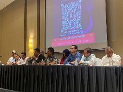 En la rueda de prensa, presentaron el video “Lo que pudo ser”, que hace referencia a las irregularidades que hubo en el proceso interno. EL INFORMADOR