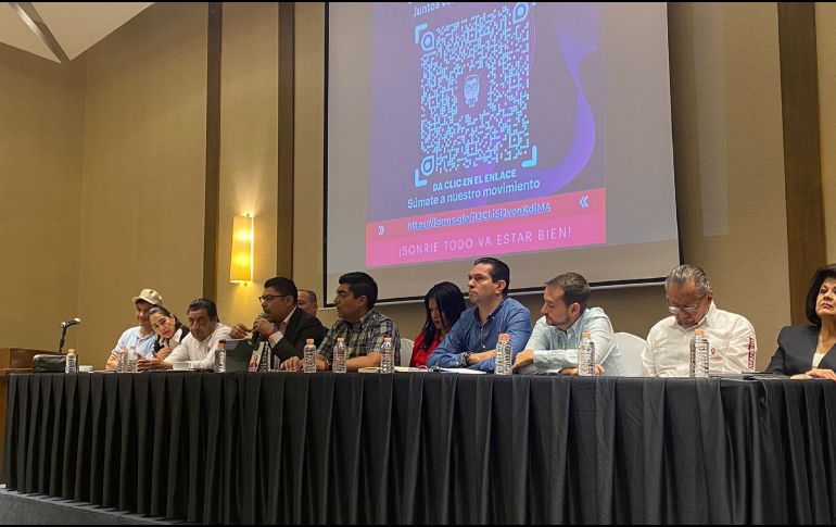 En la rueda de prensa, presentaron el video “Lo que pudo ser”, que hace referencia a las irregularidades que hubo en el proceso interno. EL INFORMADOR