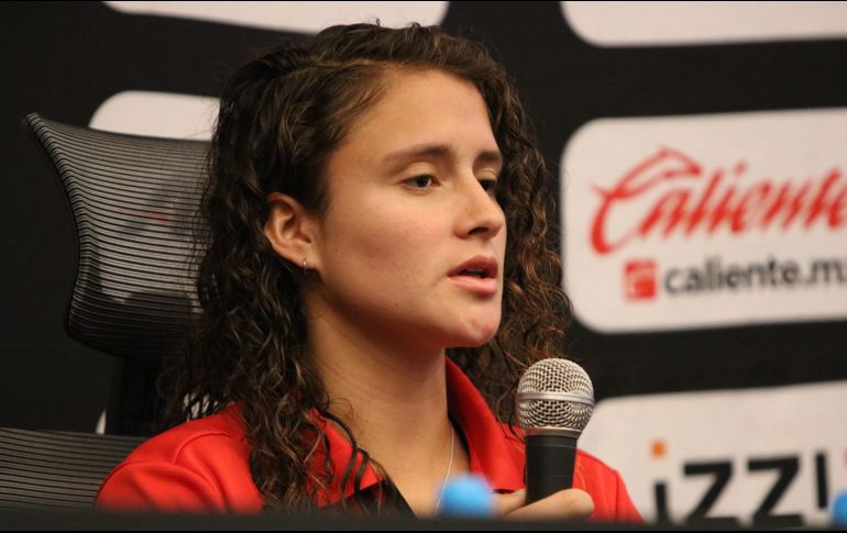 Andrea García y Paula Salas hablaron sobre su preparación para los próximos partidos. CORTESÍA / ATLAS.