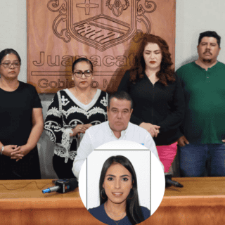 Separan del cargo a tesorera de Juanacatlán por disparar un arma de fuego