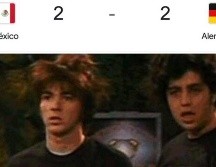 Mexicanos reaccionan al México vs. Alemania con meme. ESPECIAL.