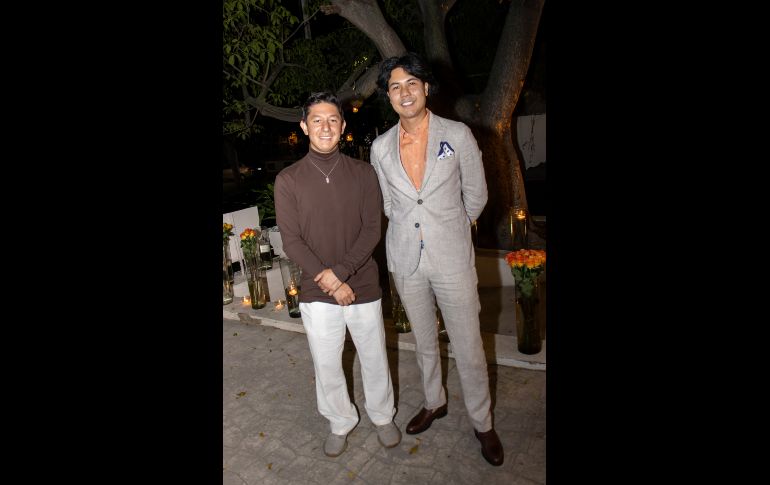 Saburo Azano y Daisaku Palacios. GENTE BIEN JALISCO/ Esmeralda Escamilla