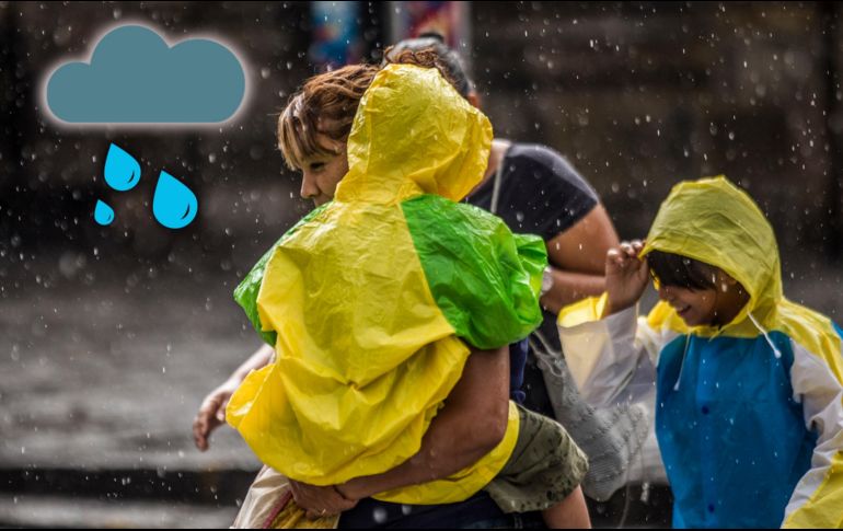 Guadalajara registra lluvia matutina por efectos del huracán 