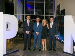 Ulises Navarro, Aníbal Gómez, Paola Serratos y Juan José Serratos