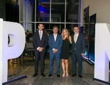 Ulises Navarro, Aníbal Gómez, Paola Serratos y Juan José Serratos