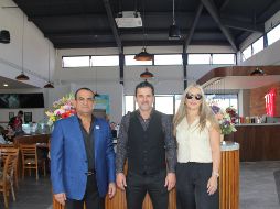 Manuel Gómez, Raymundo Zavala y Susana Canales. GENTE BIEN JALISCO/ Esmeralda Escamilla