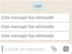 No es tan complicado recuperar los mensajes borrados de WhatsApp. ESPECIAL