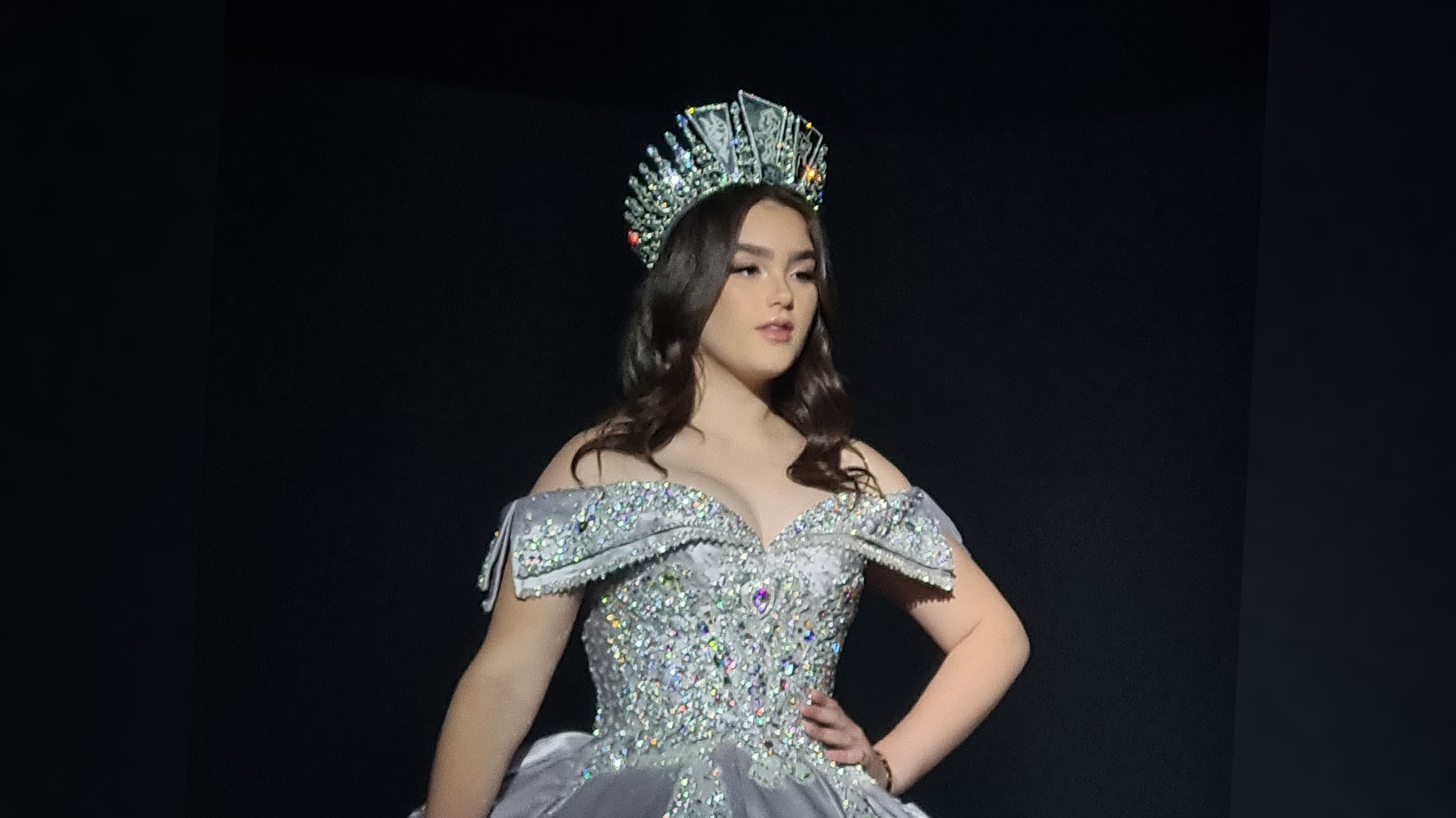 Durante la velada se subastaron un par de vestidos en beneficio de niños con cáncer y autismo.EL INFORMADOR/K.Esparza