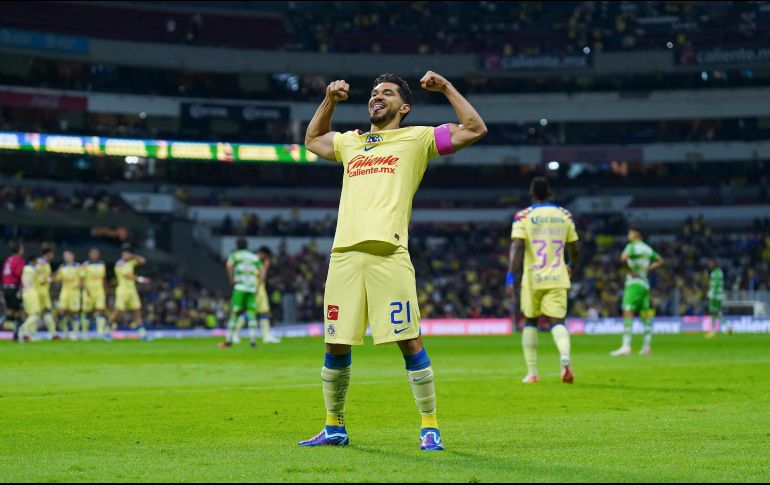 Al 12' se hizo presente Henry Martín para marcar de cabeza el gol del empate para los de Coapa. IMAGO7/R. Vadillo