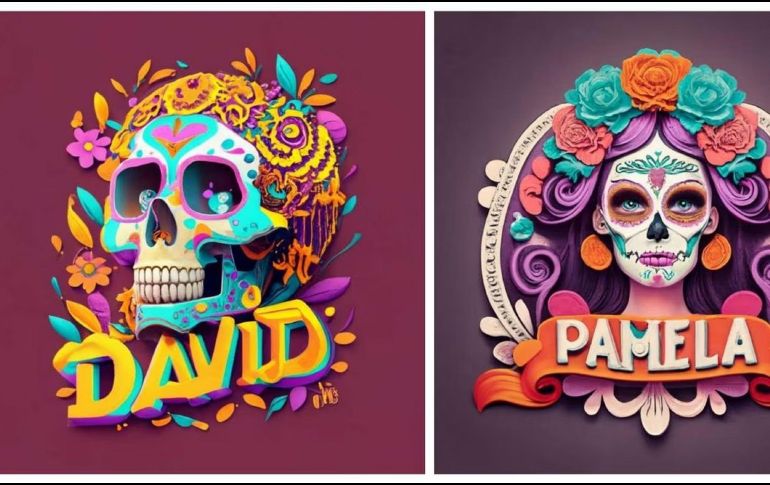 También puedes ingresar a la aplicación de Ideogram para encontrar los nombres de tus familiares. CORTESÍA / IDEOGRAM AI