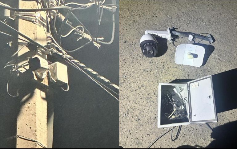 El hallazgo, además, se suma a los 4 centros de monitoreo clandestinos y 2 túneles localizados en el municipio de Teocaltiche. CORTESÍA / SSE