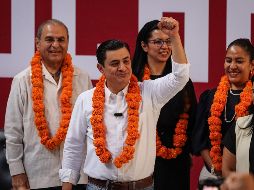 José María Martínez, estableció un pacto de amor por Jalisco, y resaltó que ha emprendido una lucha por salvar al Estado contra los gobernantes sinvergüenzas, que sea el pueblo quien decida y mande, y que haya transformación. EL INFORMADOR / H. Figueroa