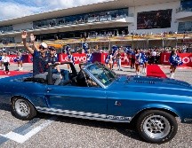 Pérez se mantiene optimista y destaca el progreso continuo del equipo. EFE/ S. THEW.
