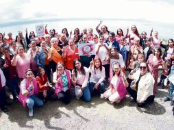 Mujeres priístas se organizan para apoyar a las jaliscienses. ESPECIAL