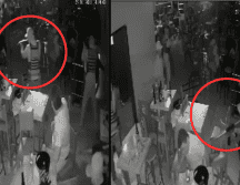 Hombres con chaleco antibalas y armas de gran calibre entraron a un antro de SLP para asaltar a los clientes. Captura de pantalla del video.