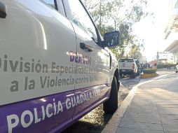 una mujer que abordaba un camión de la ruta 629 bajó de la unidad y solicitó ayuda, ya que reclamó que un hombre había tocado a su hija de 11 años. ESPECIAL.