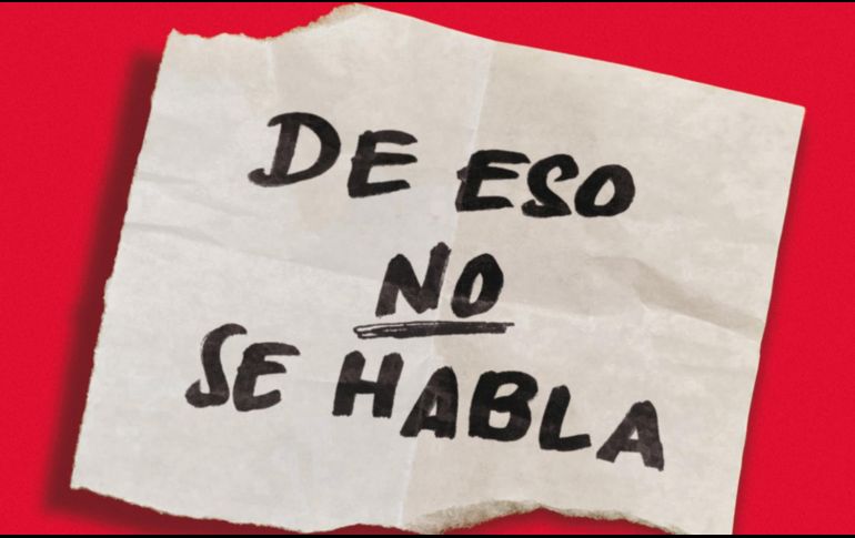 “De eso no se habla” de César Galicia. ESPECIAL/EDITORIAL OCÉANO.