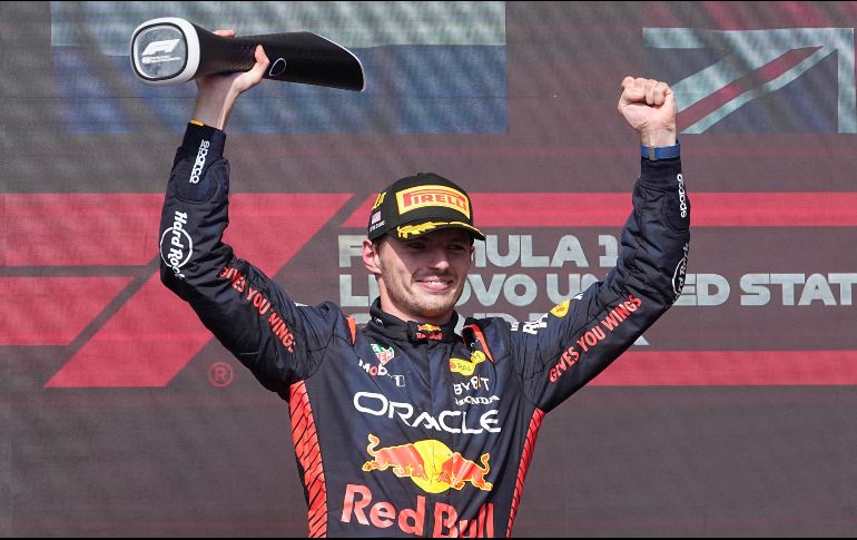 Max Verstappen habló sobre cómo tomó los abucheos que recibió en Austin. AP/ D. Cummings.