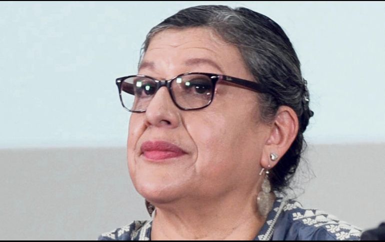 Teresa Guadalupe Reyes Sahagún está al frente de la Comisión Nacional de Búsqueda, tras recibir la aprobación del Presidente Andrés Manuel López Obrador. EL UNIVERSAL