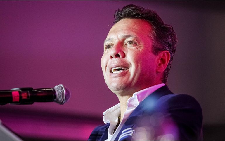 Lemus insiste en que pedirá licencia antes de terminar esta semana para hacer su registro por MC para buscar la gubernatura de Jalisco. EL INFORMADOR / ARCHIVO