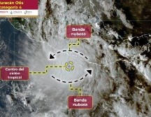 Se pronostican lluvias fuertes en 7 estados. ESPECIAL/SMN