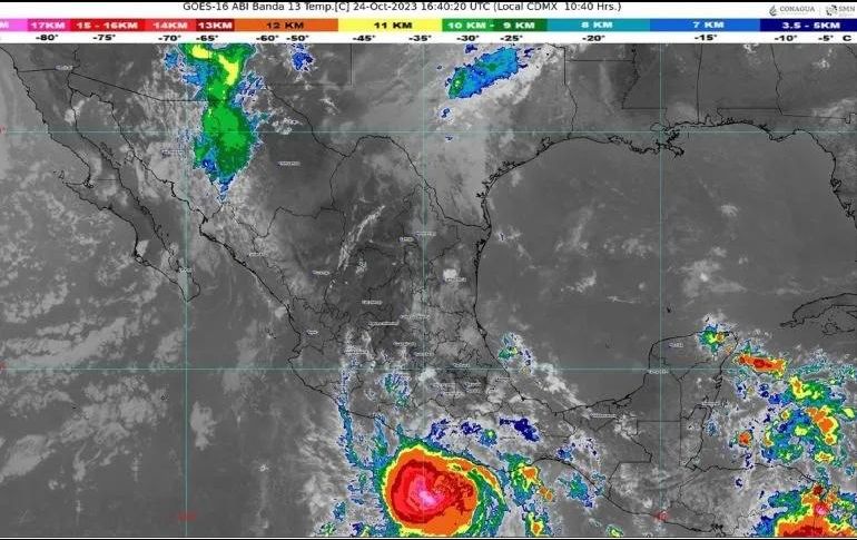Ante la alerta roja emitida por la alcaldesa de Acapulco, Abelina López, se recomienda a la ciudadanía permanecer en resguardo total. ESPECIAL