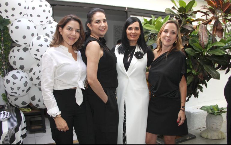 Valeria Bazante, Laura Díaz, Lorena Hecht y Alejandra García de Quevedo. GENTE BIEN JALISCO/ Esmeralda Escamilla
