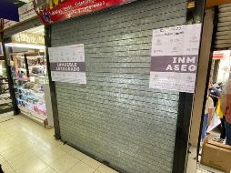 El local fue asegurado con la colocación de sellos oficiales de clausurados, en tanto se continúa con las diligencias ministeriales. CORTESÍA