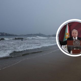 López Obrador se dirige a Acapulco tras destrozos por el huracán "Otis"