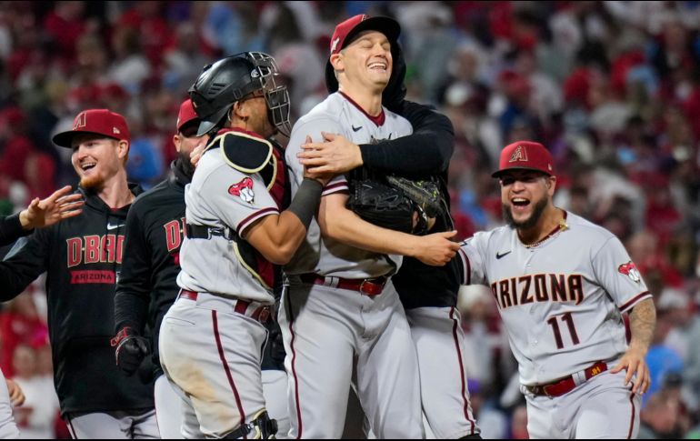 Paul Sewald, ex cerrador de los Naranjeros de Hermosillo, buscará coronarse en la Serie Mundial. AP/ M. Slocum.