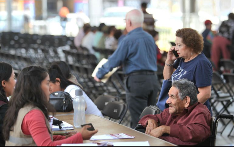 Si ya se te pasaron las fechas para inscribirte a la Pensión Bienestar aún hay tiempo. EL INFORMADOR/ ARCHIVO.