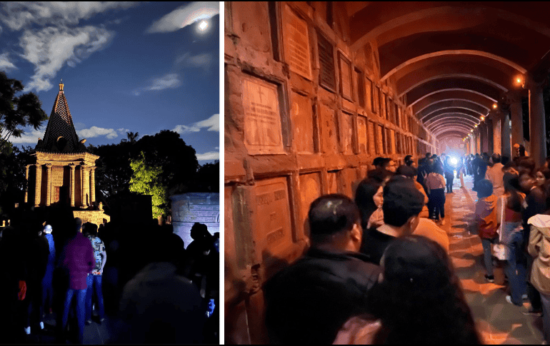 Si estás buscando un plan diferente para este Día de Muertos, disfruta de un recorrido nocturno en el Panteón de Belén. ESPECIAL/ Museo Panteón de Belén.