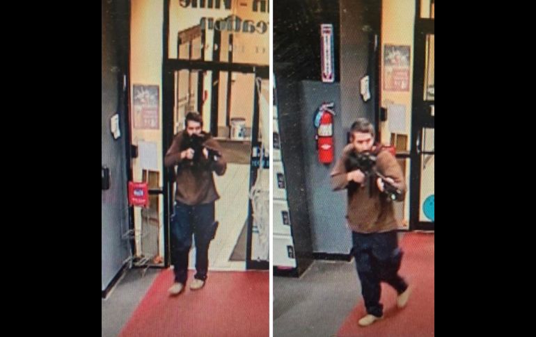 La oficina del sheriff del condado de Androscoggin publicó dos fotos del sospechoso. ESPECIAL/X @AlertaMundial2