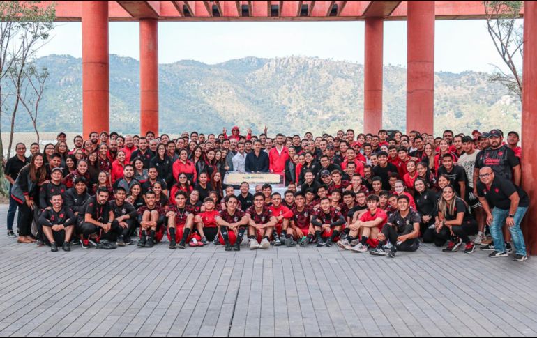 El Grupo Orlegi celebra su decimoséptimo aniversario. ESPECIAL/ Atlas FC