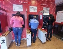 Cada banco pone las cantidades máximas a retirar de sus cajeros. EL INFORMADOR/Archivo