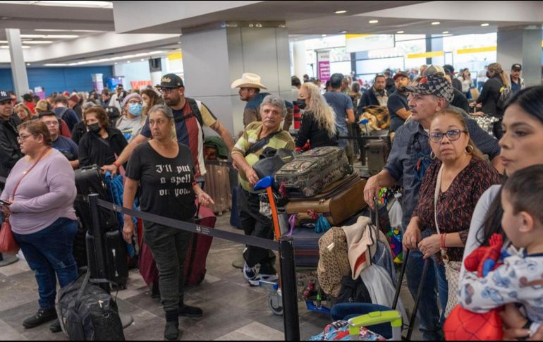 Los daños que provocó el huracán Otis a la infraestructura del Aeropuerto Internacional de Acapulco provocó la cancelación de al menos 24 vuelos. EL INFORMADOR/ ARCHIVO.