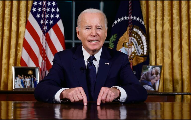 Realizó este reclamo político, a través de un comunicado, horas después de la masacre de Lewiston. EFE/Archivo