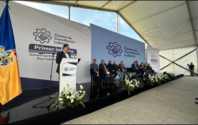 Este espacio, tiene capacidad para atender 210 audiencias de conciliación diarias. EL INFORMADOR / J. VELAZCO