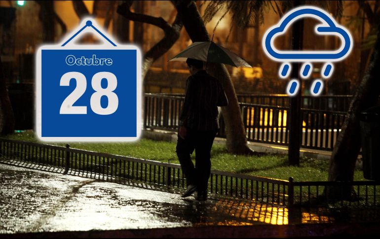 El pronóstico elaborado por el SMN prevé que para Jalisco habrá cielo medio nublado a nublado en el transcurso del día, con probabilidad de lluvias puntuales muy fuertes. EL INFORMADOR / ARCHIVO