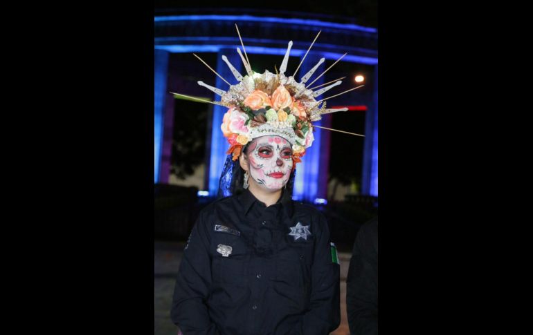 En un comunicado la dependencia djio que desde hoy y hasta el próximo 4 de noviembre, recorrerán plazas comerciales, y lugares emblemáticos de Guadalajara para llevar la tradición a las y los tapatíos. CORTESÍA